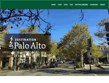 Tablet Screenshot of destinationpaloalto.com